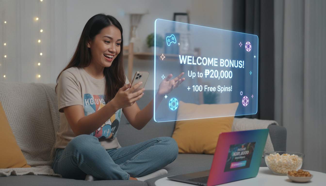 Image of welcome bonus promotion