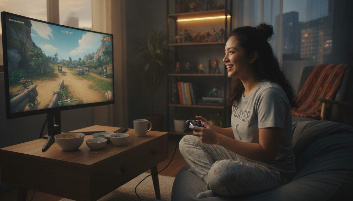 Welcome to Our Community Welcoming image of diverse players enjoying online games