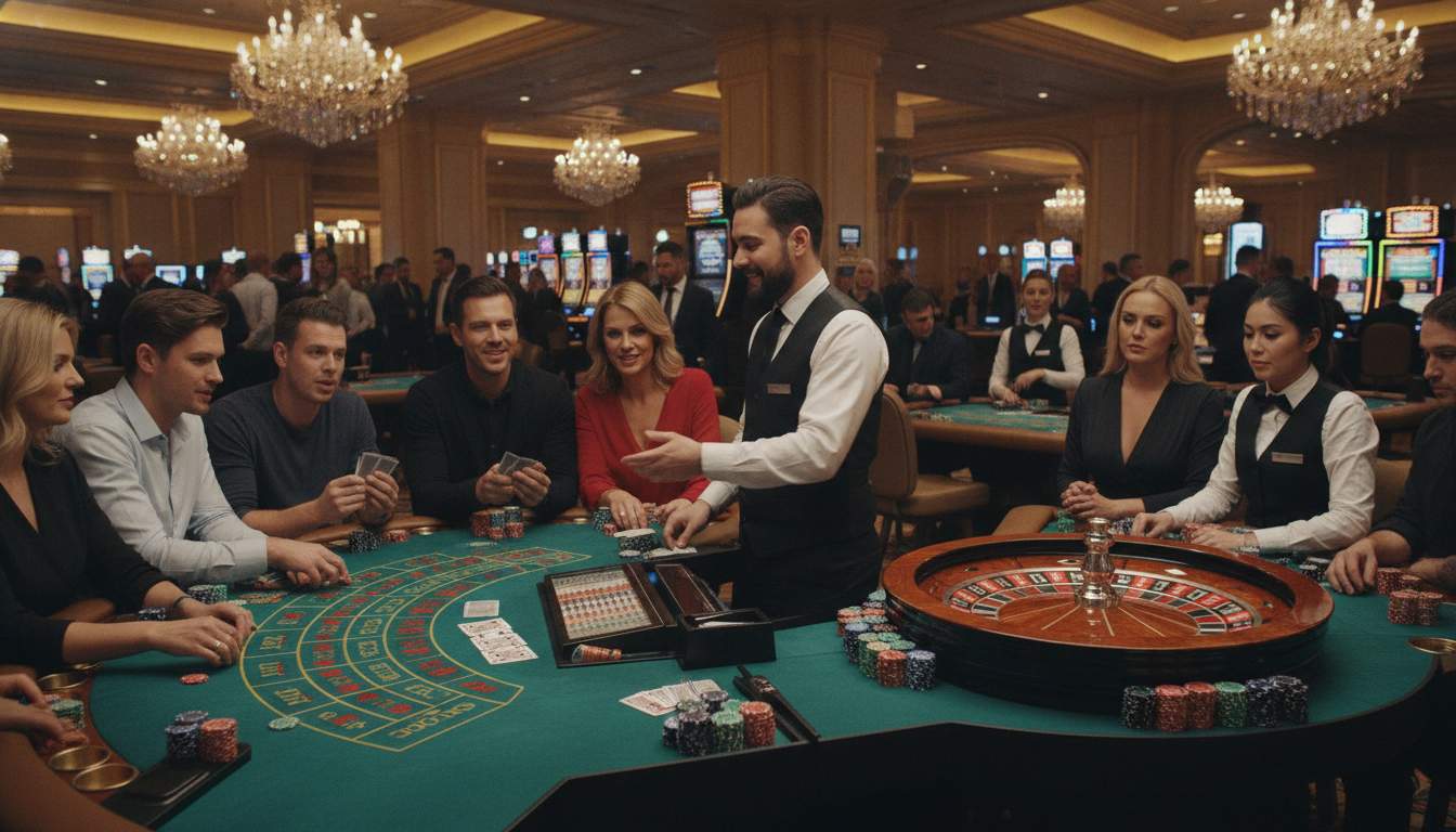 Classic Live Casino Games Classic live casino games including blackjack and roulette
